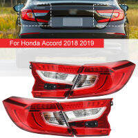 สัญญาณไฟท้ายหยุดโคมไฟสำหรับ Honda Accord 2018 2019ด้านหลังหางเบรก LightCar ประกอบอุปกรณ์เสริม200044641 200041042