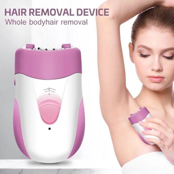 [Malaysia Stock] USB Rechargable Epilator Shaver Hair Removal electric