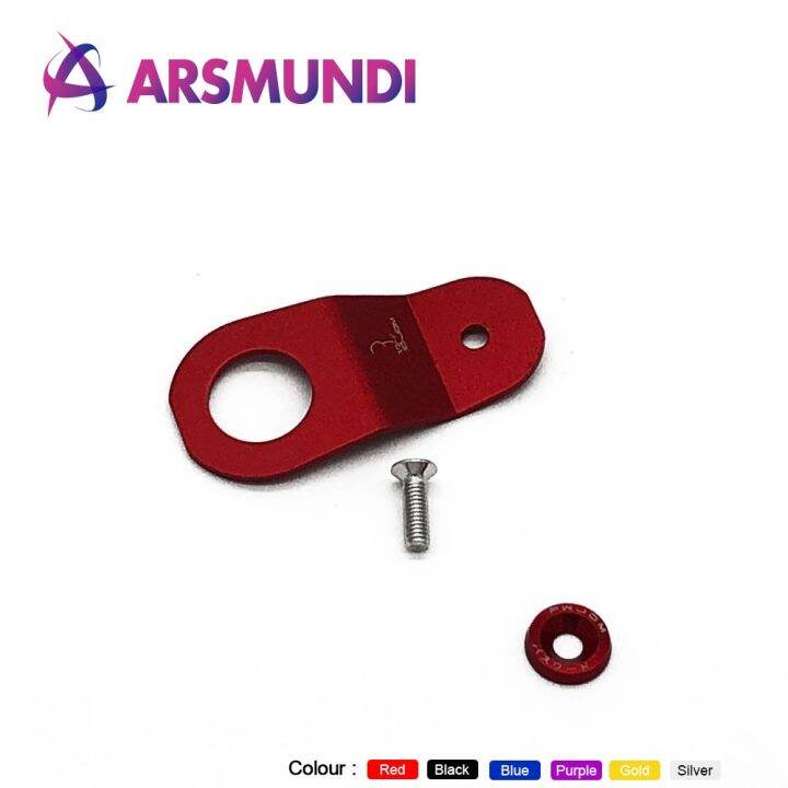 ♦ Radiator Stay Bracket For Honda Civic EK 9600 Purple Tank Bracket Racing Refrigeration