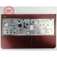 Used Palmrest top case for DELL Inspiron 15R M5110 N5110 M511R upper cover red color keyboard bezel