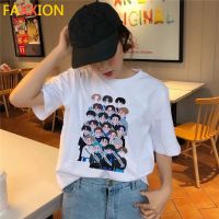 Nct127 เสื้อยืดลําลอง แขนสั้น คอกลม พิมพ์ลาย kawaii ulzzang สไตล์เกาหลี ฮาราจูกุ พลัสไซซ์ สําหรับสตรี