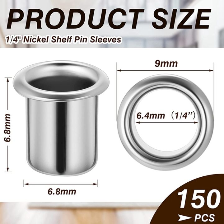 150pcs-1-4-inch-shelf-sleeves-cabinet-shelf-pins-shelf-reinforcement-grommets-for-kitchen-furniture-shelf-support-pegs