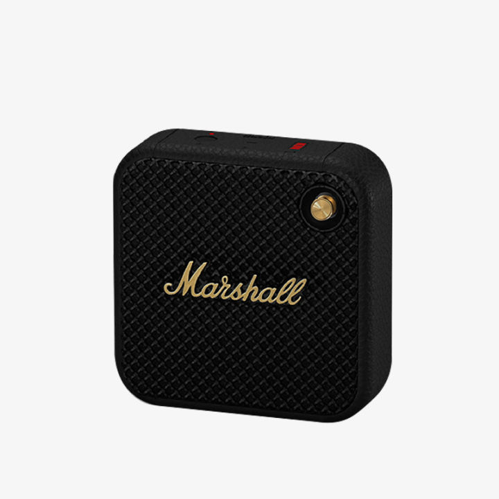 marshall-willen-portable-speaker-ลำโพงบลูทูธไร้สาย-แคมป์ปิ้งกลางแจ้งแบบพกพา-bass-กันน้ำขนาดเล็ก-audio-ลำโพงบลูทูธเบสหนัก-พก-bluetooth-connectivity-speaker-เบสที่ปรับได้แ