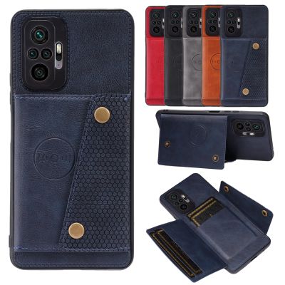 「Enjoy electronic」 Flip Leather Case For Redmi Note 10 9 7 8 Pro 11S 8T 9T 9C 9A Mi Poco X3 NFC M4 M3 F3 GT 11 Lite Card Slot Holder Wallet Cover