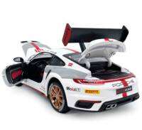 911 GT3 RSR (DIE- CAST Model)1:24 (มีเสียง+มีไฟ) โมเดลรถยนต์ ของเล่น ของสะสม แบบจำลองรถ (เก็บคูปองลาซาด้า +คูปองร้าน +เก็บเหรียญ ใช้ลดราคาสินค้าได้)