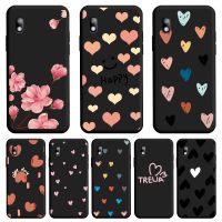 ✘☬ Love Shape TPU Soft Shell For Samsung GalaxyA20E A10E A21S A22 4G 5G Case Cute Cartoon Personality Shell For Samsung Phone Cover