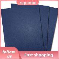 RUPANBO039392692 50 Sheets 50แผ่นค่ะ ปลอกหุ้มเข้าเล่ม เข้าเล่มเข้าเล่ม พื้นผิวหนังแท้ รายงานทางธุรกิจ ที่คลุมพื้นผิวทราย สีน้ำเงินเนวี่บลู ครอบคลุมการนำเสนอ บ้านในบ้าน