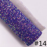 30x134cm Roll Chunky Glitter Fabric Leather With White Backing  New Arrivals For Bows Earring Decorations DIY AY314