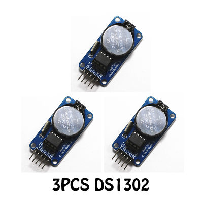 3ชิ้นโมดูลนาฬืกา DS1302 RTC สำหรับเมษายนแขน SMD สำหรับ Arduino