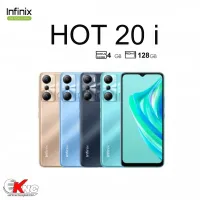 Infinix HOT 20i (4/128)หน้าจอ 6.6 นิ้ว แบต 5000 mAh ชาร์จไว 10W เครื่องศูนย์แท้  มีประกัน 1 ปี มีสินค้าพร้อมจัดส่ง