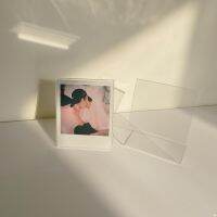 โพลารอยด์ polariod ชิ้นใส่อะคริลิคสำหรับเครื่องประดับขนาดเล็กที่บางและเบา L พิมพ์กรอบรูปตกแต่งเดสก์ท็อป