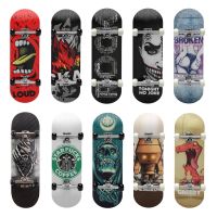 สเก็ตบอร์ดนิ้วสำหรับเด็ก Mini Fingerboard ไม้บอร์ดของเล่นสเก็ตบอร์ดมือ Party โปรดปรานวันเกิดคริสต์มาสของขว...-fkldqyfiopgjf