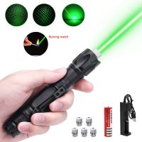 ▦✱✳ High Power Super Laser Pointer 009 Burning Laser Pen 532nm Green Light USB Charge Visible Beam Powerful 10000m Lazer Pen Cat Toy