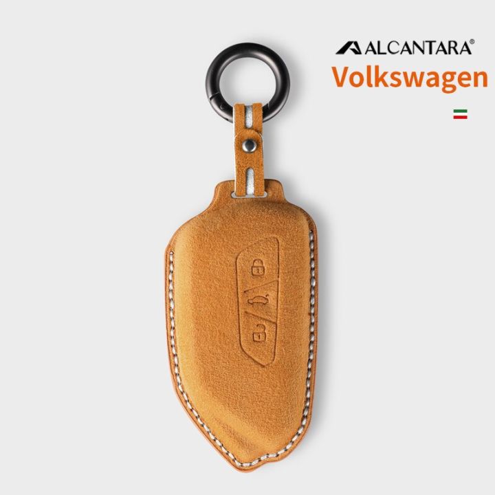 new-alcantara-suede-3d-stereo-car-key-case-bag-for-vw-volkswagen-golf-8-mk8-id-3-id-4-id-6-for-skoda-octavia-accessories