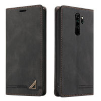 Xiaomi Redmi Note 8 Pro Case, RUILEAN Retro Wallet Foldable Built-in Card Slot and Magnetic Closure Protective Cover for Xiaomi Redmi Note 8 Pro