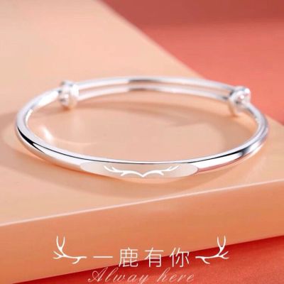 Authentic bracelet sterling 9999 Chinese fine fairy girlfriends girlfriend valentines day gift bracelets