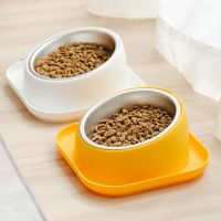 Pet Cat Bowl Oblique Mouth Bowl Dog Food Bowl Anti overturning Dog Bowl Wholesale Dog Bowl Drinking Water Integrated Pet Feeder