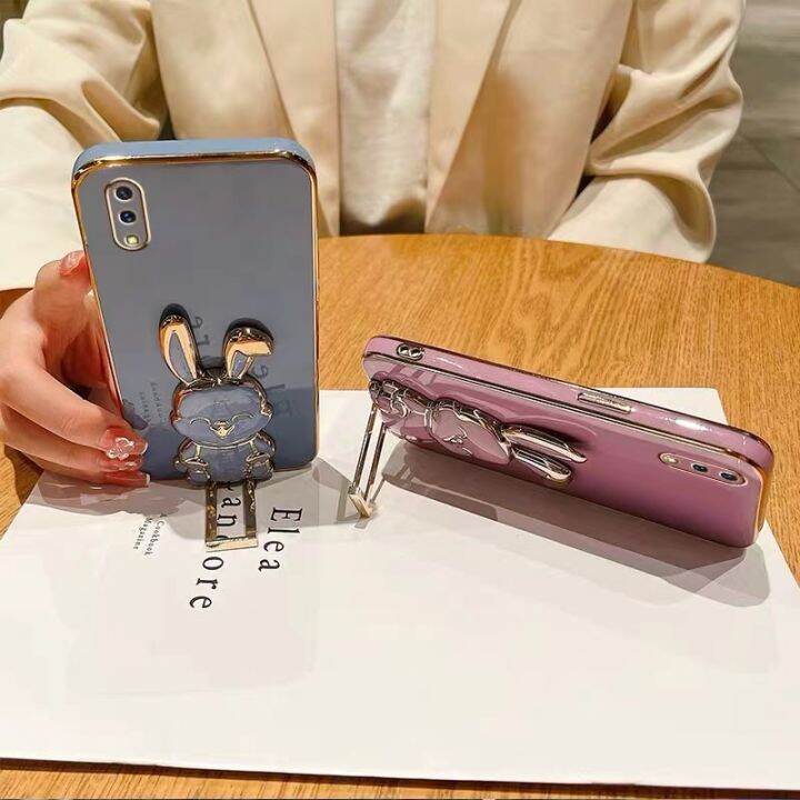 2023เคสโทรศัพท์สำหรับ-tecno-camon20-pro-แผ่นซิลิโคนสุดหรูปลอกอ่อน-tecno-camon-20-camon-20-pro-4g-5g-camon-20-premier-5g-พร้อมด้วยที่ใส่การ์ตูนรูปกระต่ายน่ารักฝาหลังกันกระแทก