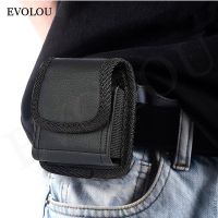 ✔ Waist Bag Oxford Cloth Pouch For Samsung Galaxy Z Flip 3 5G SM-F711B Leather Case Belt Clip Holster For Motorola Razr 5g Cover