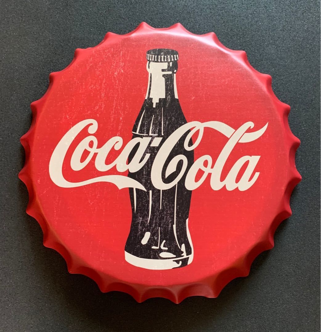 CCRS49.Coca-Cola Metal Sign New 30 cm H X 20 cm W 