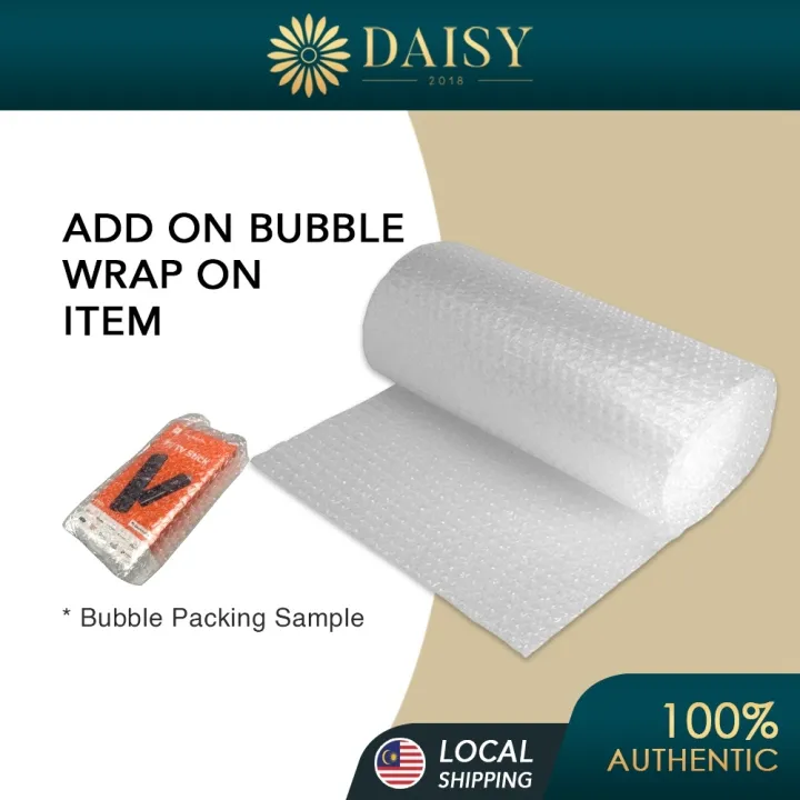 ADD ON Extra Bubble Wrap Service Extra Protection for Parcel Thicker