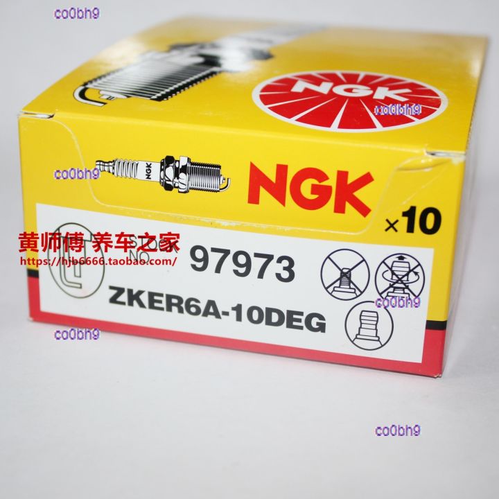 co0bh9 2023 High Quality 1pcs NGK spark plug ZKER6A-10DEG 97973 is suitable for EA211 natural gas POLO Lavida Bora Jetta
