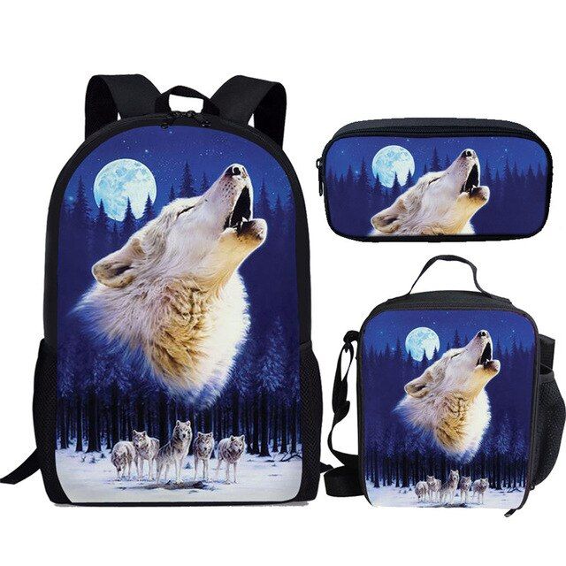 trendy-creative-cartoon-funny-moon-wolf-3d-print-3pcs-set-pupil-school-bags-laptop-daypack-backpack-lunch-bag-pencil-case