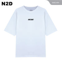 N2D เสื้อยืด Oversize - Awesome (AWS - COTTON 100%)