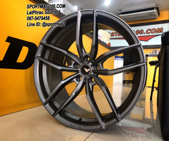 แม็กซ์ใหม่-vorsteiner-f105-สีเทา-สเปค-ล้อหน้า-8-5-ล้อหลัง-9-5-ขอบ-20นิ้ว-5รู114-112-offset40