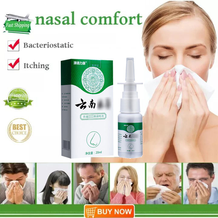 Ready Stock 1pc traditional Chinese medicine medicinal spray nasal ...