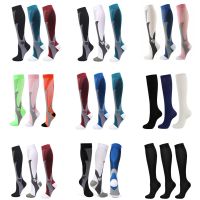 【YD】 3/4/5/6 Pairs Wholesales New Compression Socks Men Varicose Veins Edema Diabetes Soccer Football Stockings