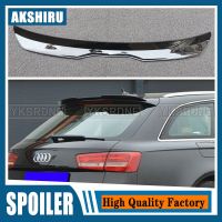 Roof Spoiler Extension for Audi A6 C7 Avant 2011-2017 ABS Plastic Car Tail Trunk Wing Rear Roof Spoiler For A6 Allroad 2012-2018