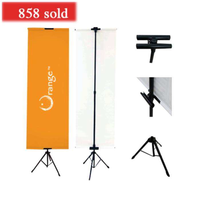 Ready Stock🔥 Tripod Banner Stand [ Bunting Stand ] Double Sided ...