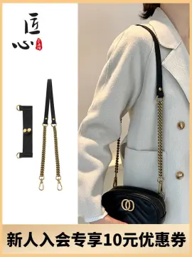 Chunky Oval Gold Chain Bag Strap - For Louis Vuitton, Chanel, Gucci –  Luxegarde