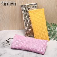 Pu Leather Sunglasses Bag Glasses Case Drawstring Pocket Mobile Phone Pouch Wallet Storege Cases Portable Glasses Storege Bags