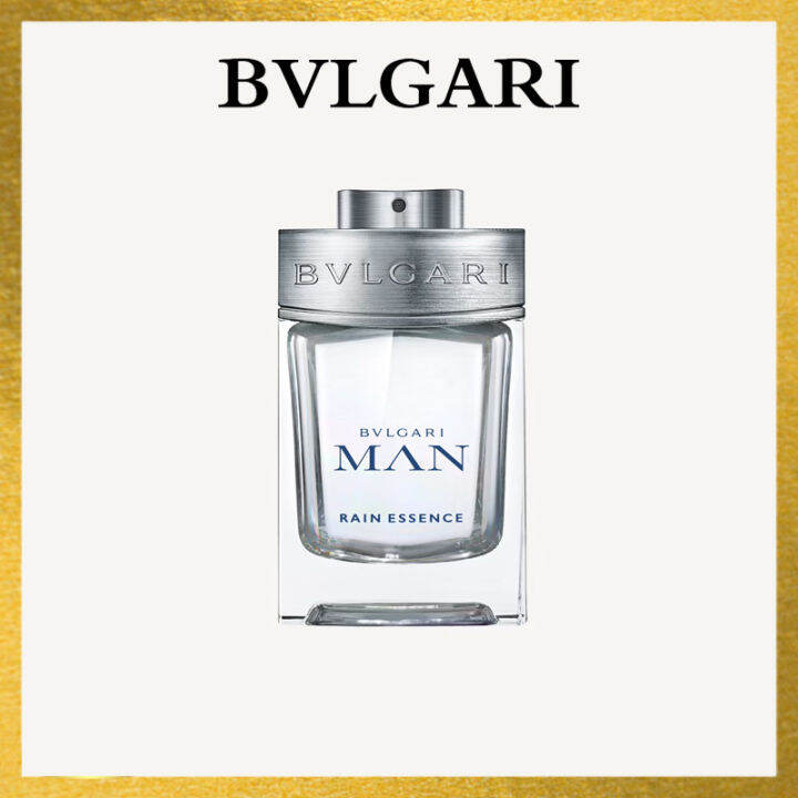 Official dutyfree flagship store Bvlgari Man Rain Essence Eau De Parfum 100ml EDP For Men Long