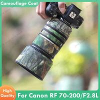 เสื้อกันหนาวลายทหารสำหรับ Canon RF 70-200มม. F2.8L คือ USM กันน้ำที่บังฝนเคสป้องกันแขน RF 70-200 2.8 F2.8 F/ 2.8 L