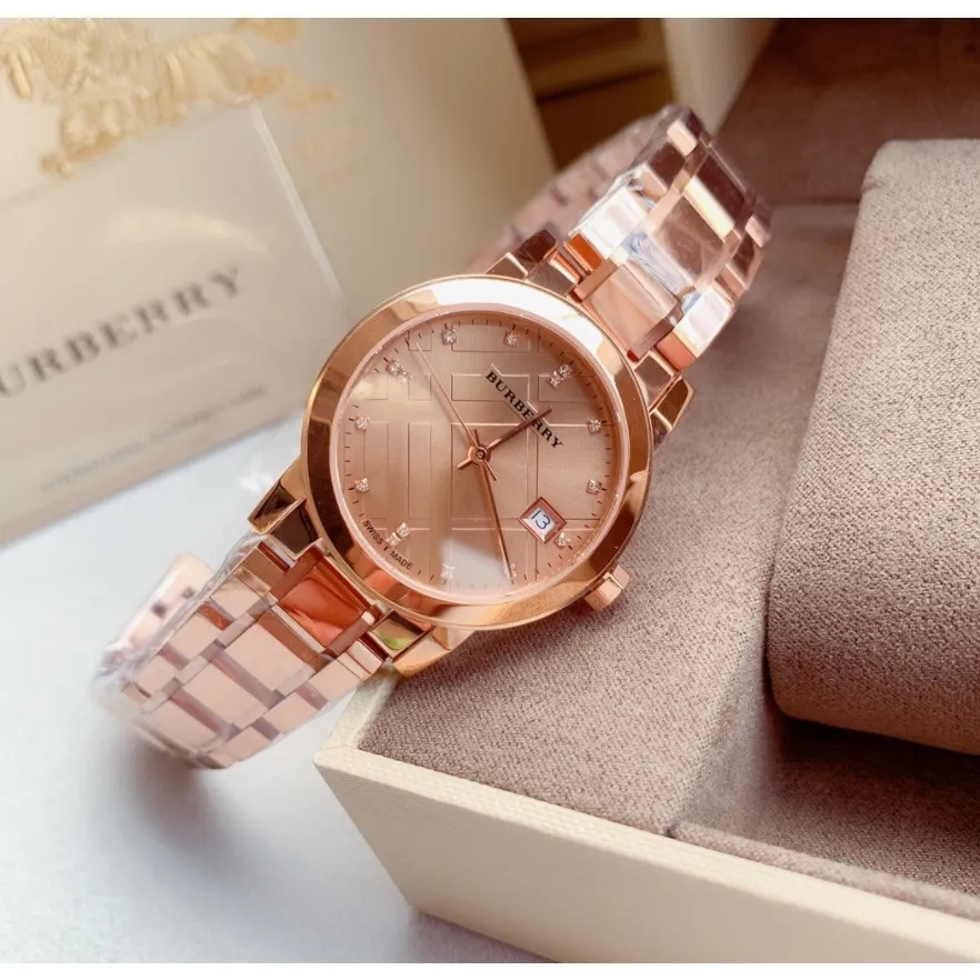 นาฬิกา Burberry นาฬิกาข้อมือผู้หญิง รุ่น BU9126 แบรนด์เนมของแท้  สินค้าของแท้ Brandname Burberry Watch 