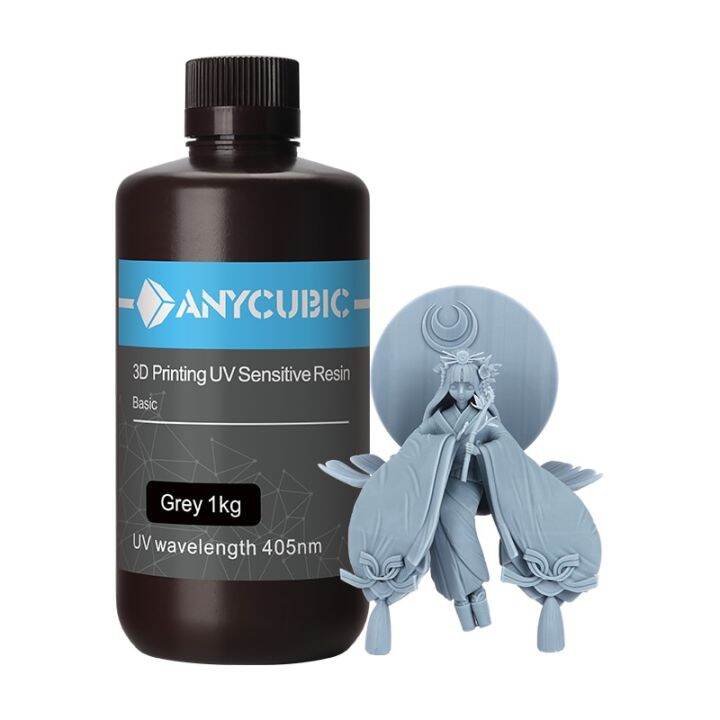 anycubic-น้ำยาโฟโต้โพลีเมอร์เรซิ่น405นาโนเมตรเรซินยูวีสำหรับเครื่องพิมพ์3d-แอลซีดีวัสดุการพิมพ์สำหรับโฟตอนโมโน4k-ฯลฯ