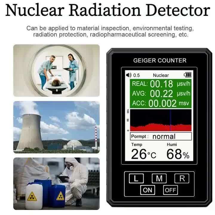 BR9B XR1 Pro Nuclear Detector Geiger Counter X γ βrays Detecting