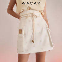 WACAY - Maggie Skirt (Monogram) กระโปรงสั้น มี 4 สี