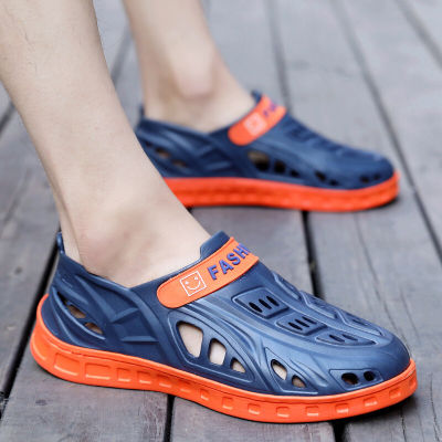 Mens Sandals 2023 Summer Rainy Season Sandals Male Garden Shoes Outdoor Beach Casual Shoes