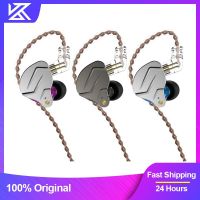 ZSN Pro Headphones In Ear Mixing Technology 1BA+1DD HIFI Bass Metal Earplugs Movement Noise Reduction Can Be Changed Line