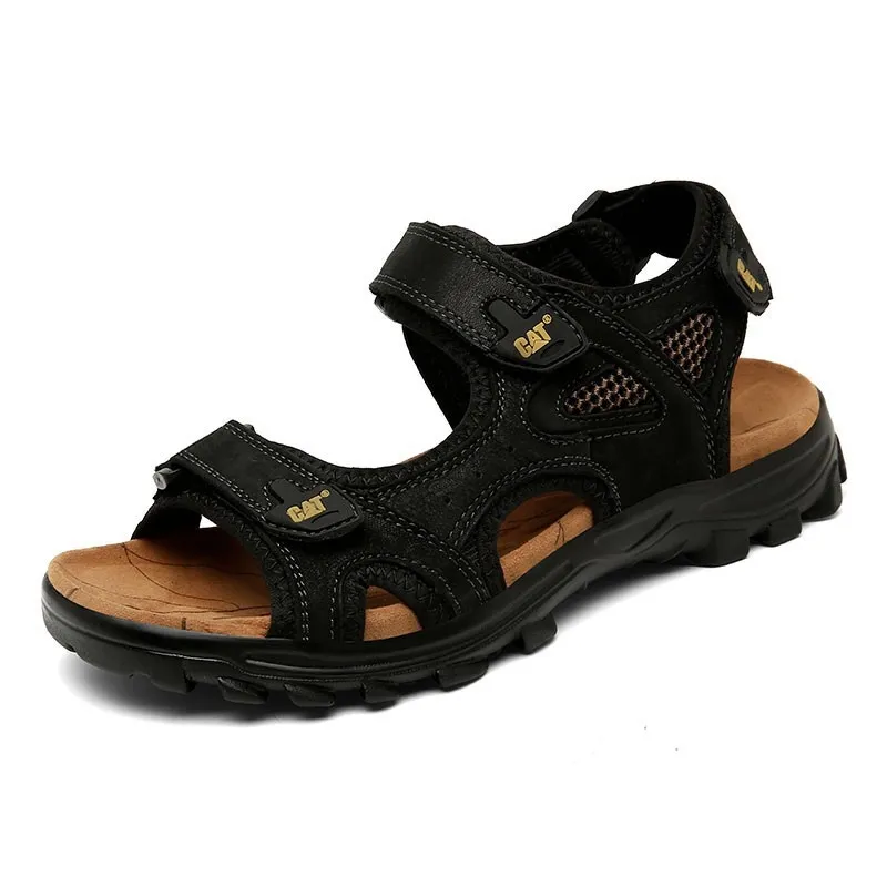 Top more than 74 caterpillar leather sandals best dedaotaonec