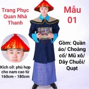 Có Sẵn Trang Phục Quan Nhà Thanh, Quần Áo Quan Lại Nhà Thanh Tr ng Hoa