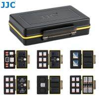 JJC เคสแบตเตอรี่กล้องอเนกประสงค์พร้อมช่องเสียบบัตรอุปกรณ์ Usb-serial CP2102 (SD XQD MICRO เอสดีซีเอฟการ์ด) สำหรับ NP-W126 NP-W126S NP-FW50 NP-95 NP-FZ100 NP-FW50 NP-BX1 LP-E6 LP-E8 LP-E12 LP-E17 E6N EN-EL14 EN-EL15 BLS-5 BLN-1 AA