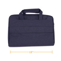 กระเป๋าใส่แท็บเล็ต พร้อมสายสะพาย ขนาด 15 นิ้ว Handbag BAG with straps 15" NAVY BLUE (0939)