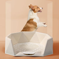 Spot parcel postAs Diamond Small Dog Plastic Enclosure Dog Toilet Urinal Bedpan Dog Supplies