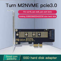 NVMe PCIe M.2 NGFF SSD เพื่อ PCI-E X1อะแดปเตอร์การ์ด PCI-E M.2ที่มีวงเล็บสำหรับ2230-2280ขนาด M2 Pcie อะแดปเตอร์ X4จัดส่งฟรี