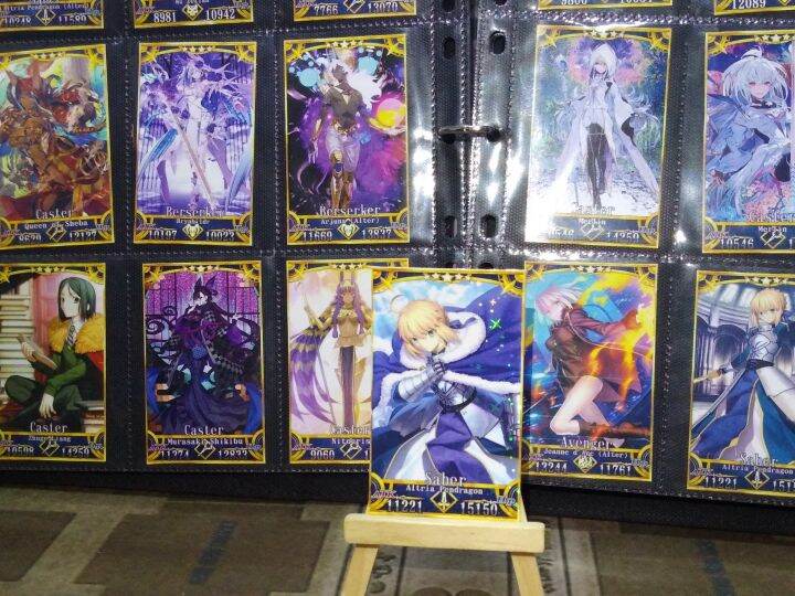 Thẻ bài custom card bánh xốp anime Fate/Grand Order FGO để sưu tầm tự chọn Altria Pendragon có foil Thẻ bài custom card bánh xốp anime Fate/Grand Order FGO để sưu tầm tự chọn Altria Pendragon có foil